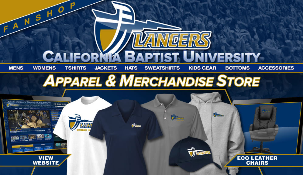 The California Baptist University athletics fan shop is now open.
